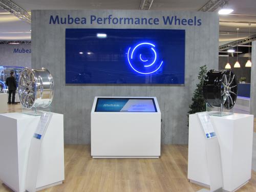 Mubea auf der IAA - am Messestand